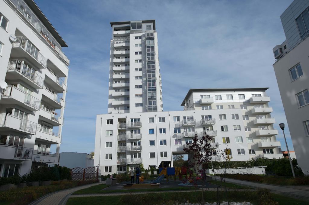 Apartamenty Karawela - Marina Primore Widok Na Morze กดัญสก์ ภายนอก รูปภาพ